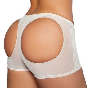 Butt Booster Boyshorts Mesh Booty Lifter Shapewear Nude